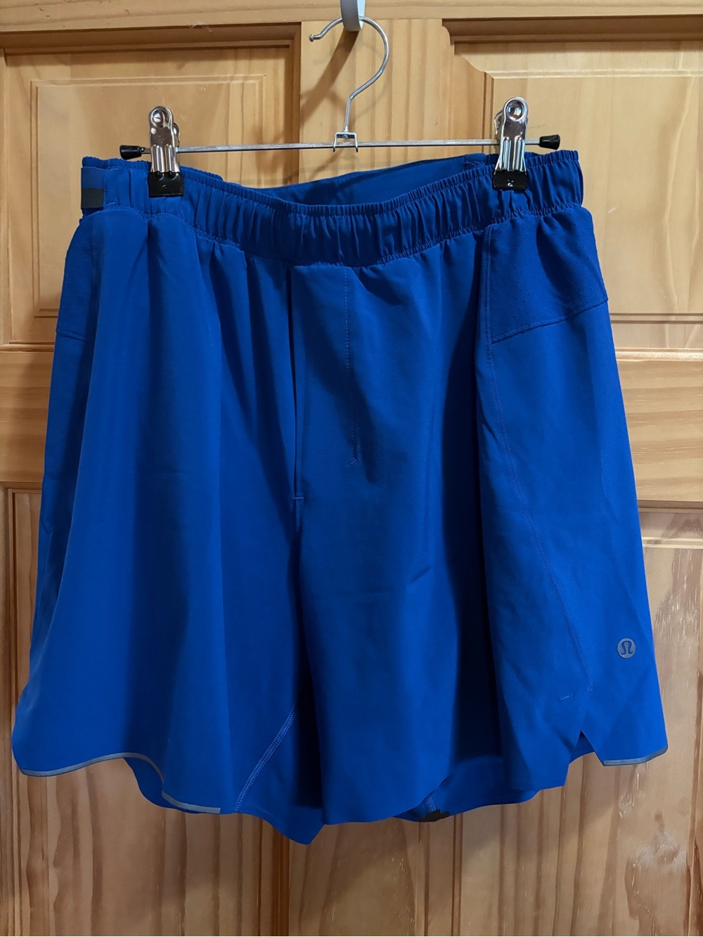 Men's Lululemon 6” Surge Lined Athletic Shorts - Symphony Blue